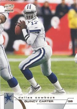2002 Pacific #113 Quincy Carter Front
