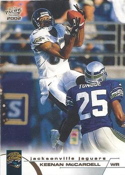 2002 Pacific #210 Keenan McCardell Front