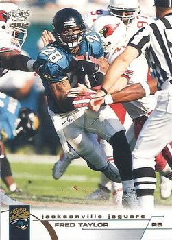 2002 Pacific #215 Fred Taylor Front
