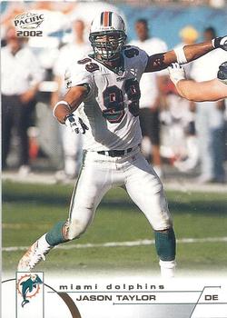 2002 Pacific #240 Jason Taylor Front