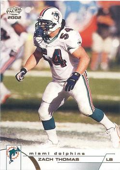 2002 Pacific #241 Zach Thomas Front