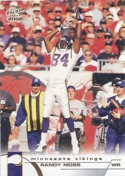 2002 Pacific #254 Randy Moss Front