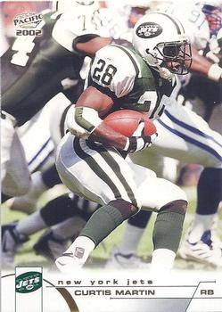 2002 Pacific #304 Curtis Martin Front