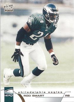 2002 Pacific #333 Rod Smart Front
