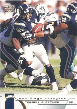 2002 Pacific #367 Terrell Fletcher Front