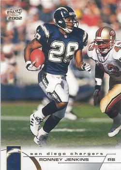 2002 Pacific #371 Ronney Jenkins Front