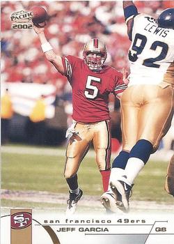 2002 Pacific #382 Jeff Garcia Front