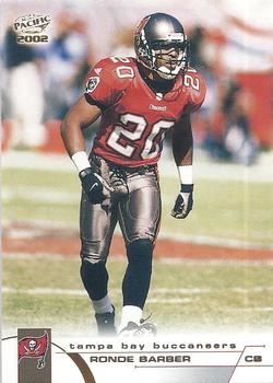 2002 Pacific #408 Ronde Barber Front