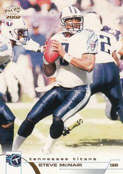 2002 Pacific #432 Steve McNair Front