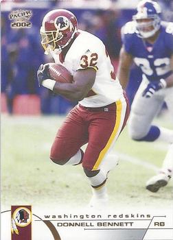 2002 Pacific #440 Donnell Bennett Front