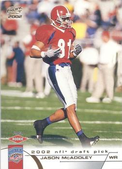 2002 Pacific #451 Jason McAddley Front