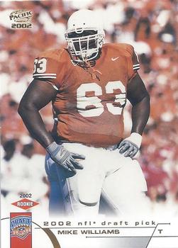 2002 Pacific #491 Mike Williams Front