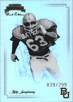 2008 Press Pass Legends Bowl Edition #28 Mike Singletary Front
