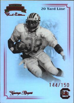 2008 Press Pass Legends Bowl Edition - 20 Yard Line Red #43 George Rogers Front