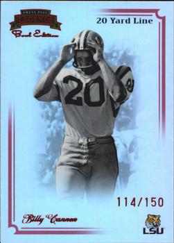 2008 Press Pass Legends Bowl Edition - 20 Yard Line Red #69 Billy Cannon Front
