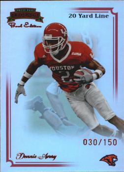 2008 Press Pass Legends Bowl Edition - 20 Yard Line Red #76 Donnie Avery Front