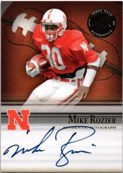 2008 Press Pass Legends Bowl Edition - Semester Signatures #SS-MR Mike Rozier Front