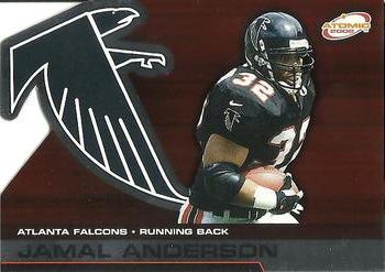 2002 Pacific Atomic #4 Jamal Anderson Front