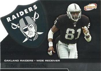 2002 Pacific Atomic #68 Tim Brown Front