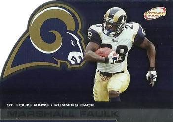 2002 Pacific Atomic #79 Marshall Faulk Front