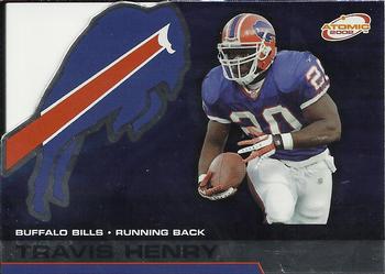 2002 Pacific Atomic #10 Travis Henry Front
