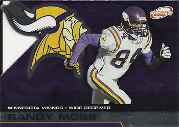 2002 Pacific Atomic #55 Randy Moss Front