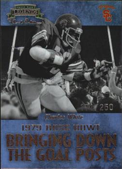 2008 Press Pass Legends Bowl Edition - Bringing Down the Goal Posts #BDGP-8 Charles White Front