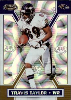 2002 Pacific Exclusive #18 Travis Taylor Front