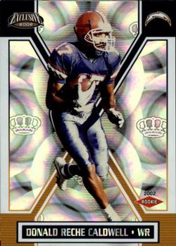 2002 Pacific Exclusive #148 Reche Caldwell Front
