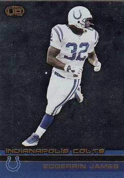 2002 Pacific Heads Up #53 Edgerrin James Front