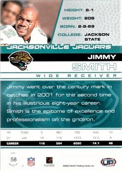2002 Pacific Heads Up #58 Jimmy Smith Back