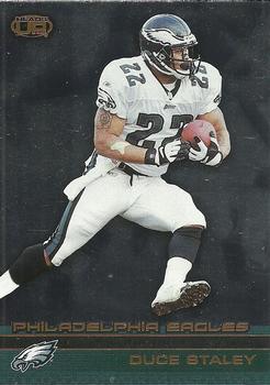 2002 Pacific Heads Up #92 Duce Staley Front