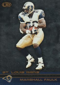 2002 Pacific Heads Up #99 Marshall Faulk Front