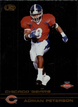 2002 Pacific Heads Up #138 Adrian Peterson Front