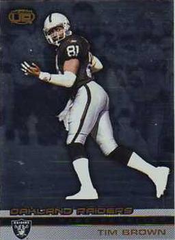 2002 Pacific Heads Up #86 Tim Brown Front