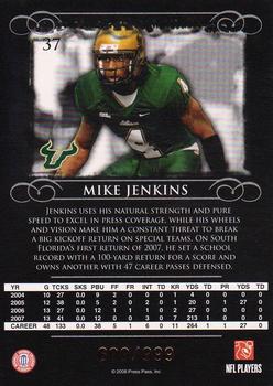 2008 Press Pass Legends - Bronze #37 Mike Jenkins Back
