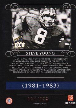 2008 Press Pass Legends - Bronze #56 Steve Young Back