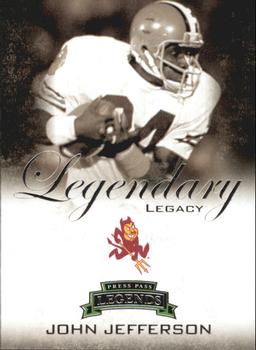 2008 Press Pass Legends - Legendary Legacy #LL-11 John Jefferson Front