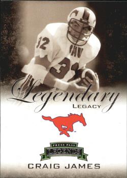 2008 Press Pass Legends - Legendary Legacy #LL-16 Craig James Front