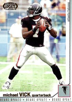 2002 Pacific Heads Update #11 Michael Vick Front