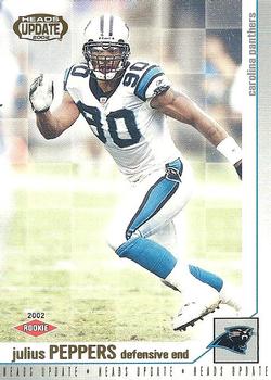 2002 Pacific Heads Update #28 Julius Peppers Front