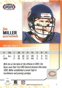 2002 Pacific Heads Update #33 Jim Miller Back