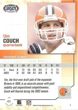 2002 Pacific Heads Update #41 Tim Couch Back