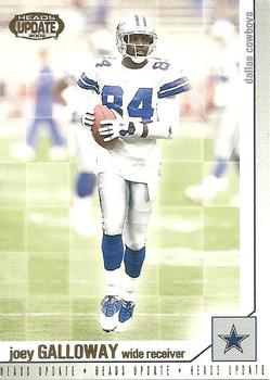 2002 Pacific Heads Update #48 Joey Galloway Front