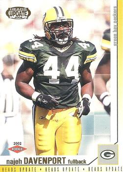 2002 Pacific Heads Update #62 Najeh Davenport Front