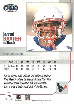 2002 Pacific Heads Update #70 Jarrod Baxter Back