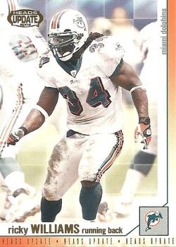 2002 Pacific Heads Update #94 Ricky Williams Front
