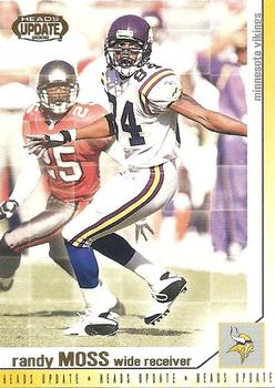2002 Pacific Heads Update #99 Randy Moss Front