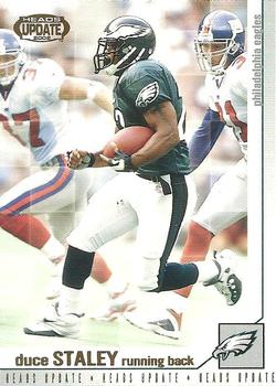 2002 Pacific Heads Update #129 Duce Staley Front