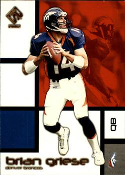 2002 Pacific Private Stock Reserve #31 Brian Griese Front